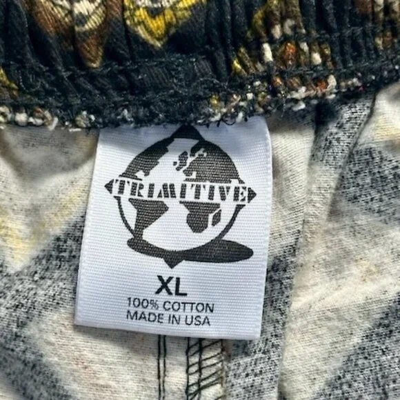 Vintage Trimitive Soft Cotton Shorts - XL - Pockets & Drawstring - VGUC - Picture 4 of 6